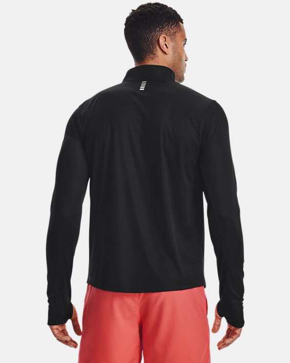 Camiseta con media cremallera UA Speed Stride Shock para hombre, Black, pdpMainDesktop image number 1